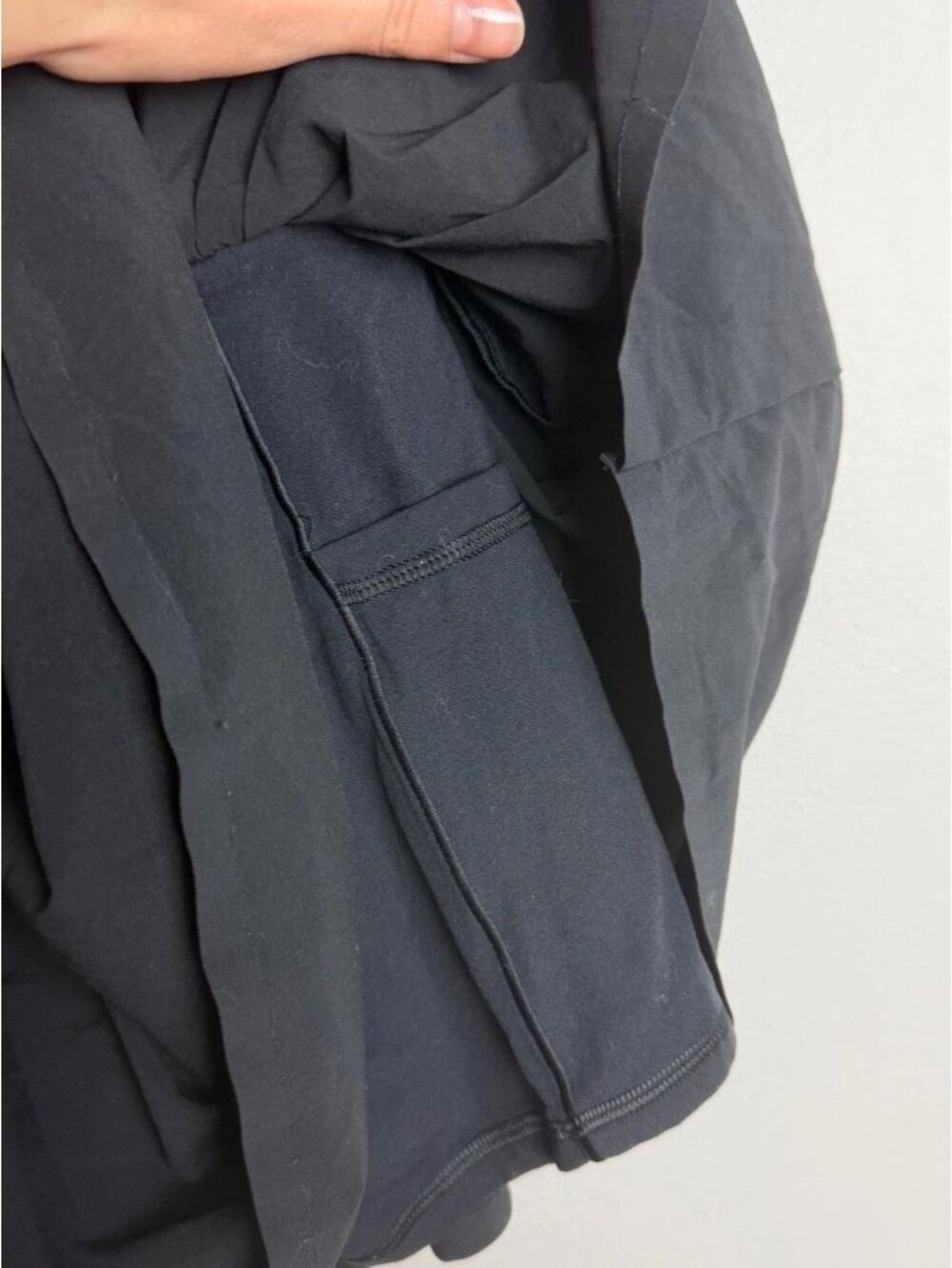 OFFLINE by Aerie Real Me Pleated Skort Black Athletic Skirt Size Small Women’s - Picture 6 of 7